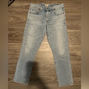 Citizens Of Humanity Light Wash Straight Jeans